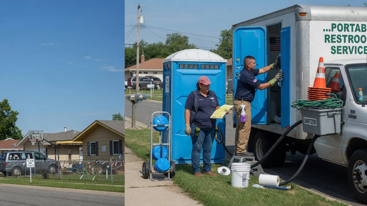 Portable Toilet Rental in Elwin, IL near me